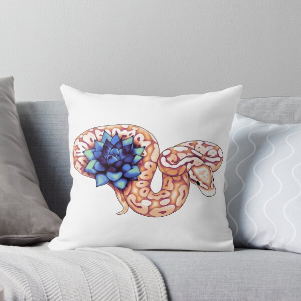 Item preview, Snake and succulent designed and sold by Eversonarts.
