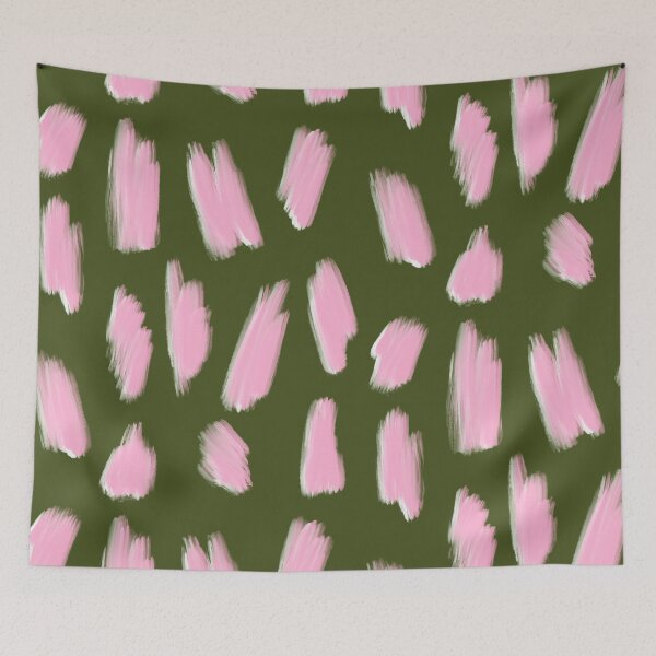 Item preview, Pink and Green Brush Strokes designed and sold by OneThreeSix.