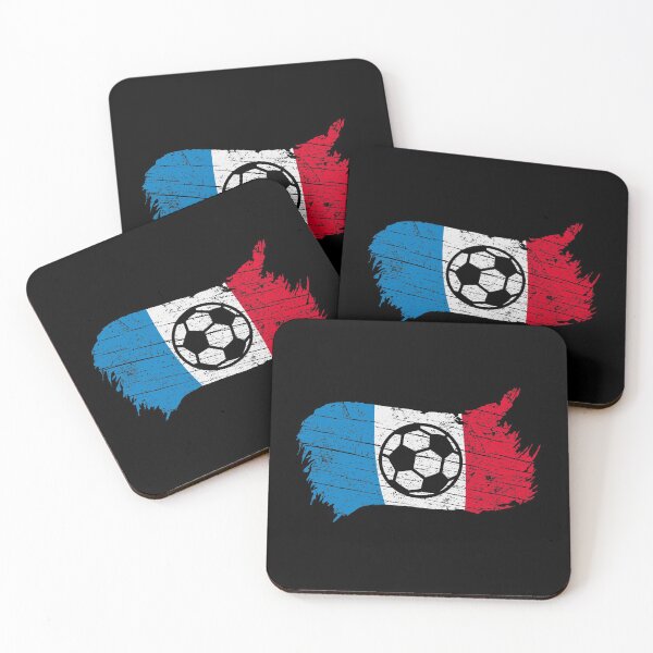 Item preview, Vintage French National Flag & Soccer Ball Design Cool Gift For France Lovers Tourists Souvenir Cool National French Football Fans Gift designed and sold by FunnySunny T-Shirts.