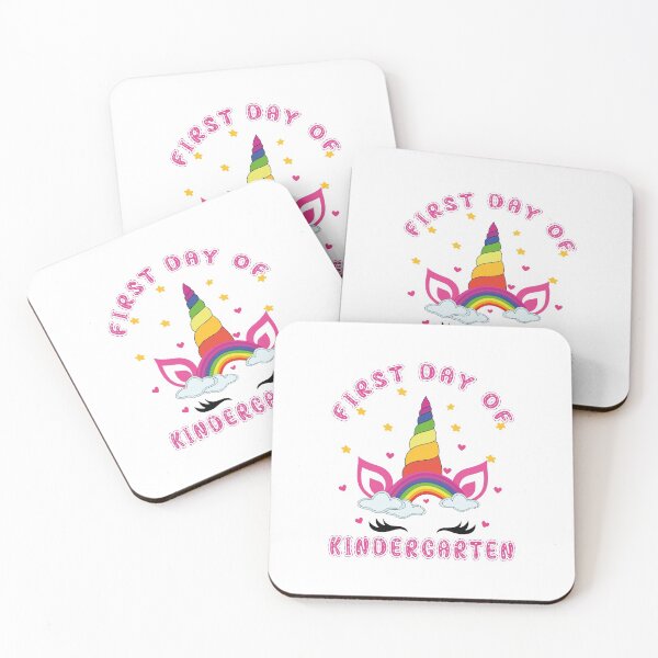 Item preview, Cute Unicorn and Rainbow | First Day of Kindergarten designed and sold by Estrytee.