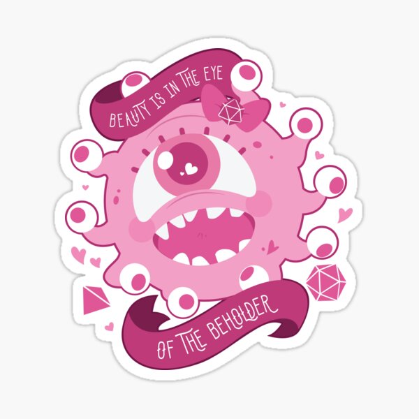 Item preview, Kawaii Beholder designed and sold by Gamer-threads.