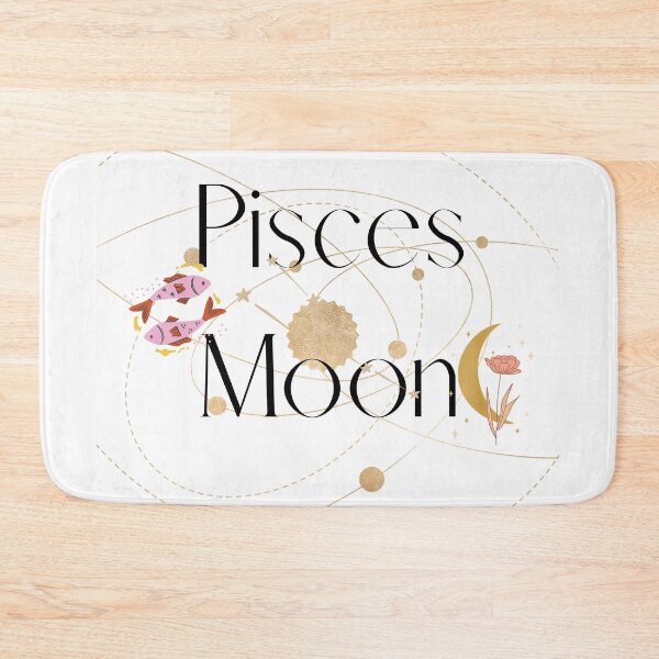 Item preview, Pisces Moon Celestial Moon Sign Astrology designed and sold by Designedbysm.