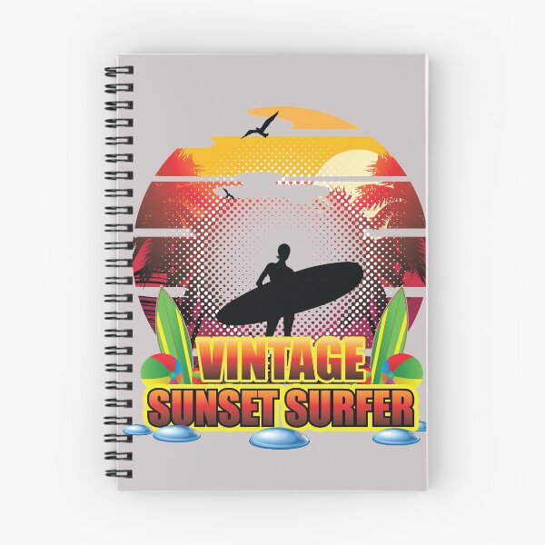 Item preview, VINTAGE SUNSET SURFER designed and sold by RIGHTCHUS.