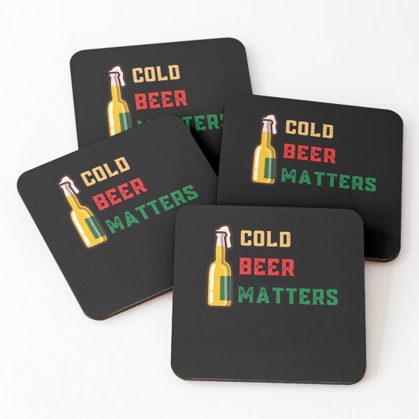 Item preview, Cold Beer Matters Design designed and sold by VandJStore.