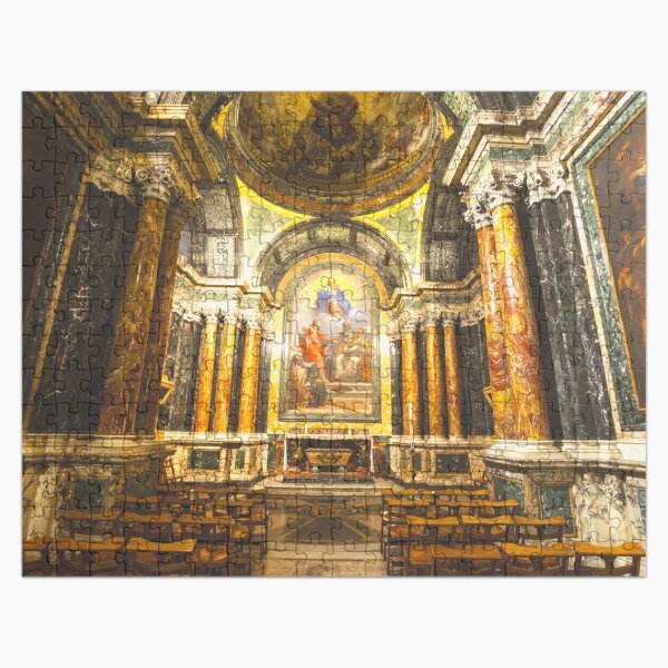 Santa Maria in Trastevere, Rome Jigsaw Puzzle
