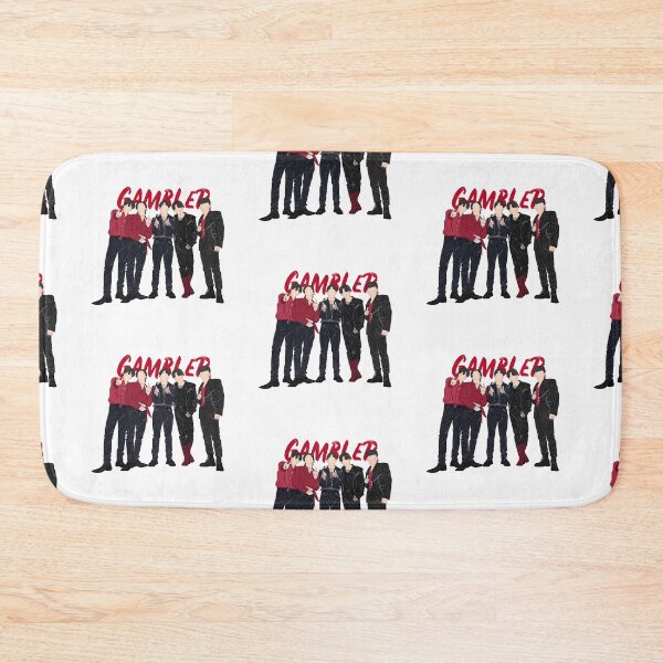 Item preview, Monsta X Gambler Vector Art Sticker designed and sold by cinxart.