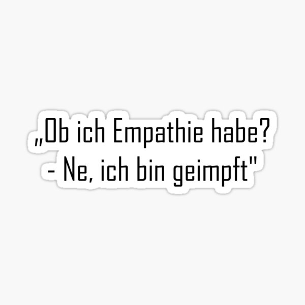 Item preview, “Do I have empathy? - No, I'm vaccinated " designed and sold by EverSmile.