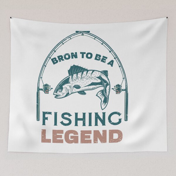 Item preview, Born To Be A Fishing Legend designed and sold by Artezia.