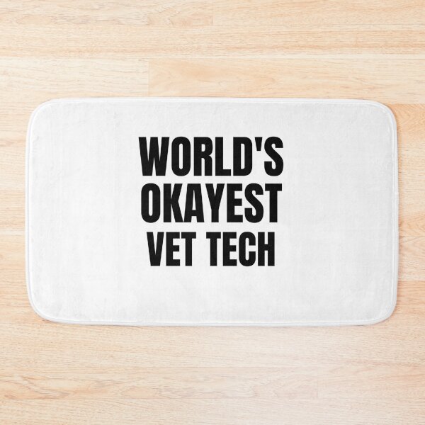Item preview, World's Okayest Vet tech designed and sold by GoDPI.