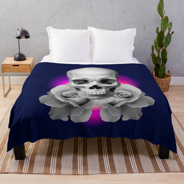 Item preview, Skull and Roses designed and sold by neuronio777.
