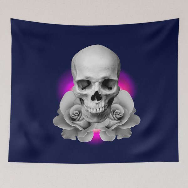 Item preview, Skull and Roses designed and sold by neuronio777.