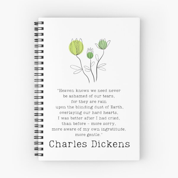 Item preview, "We need never be ashamed of our tears" designed and sold by BookberryGarden.