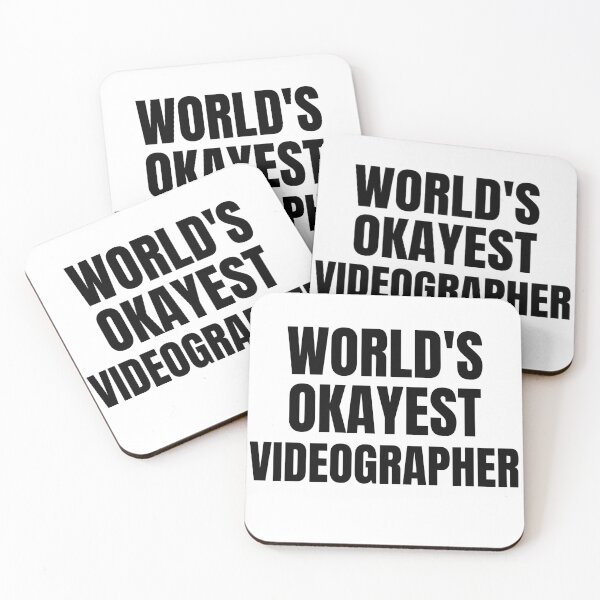 Item preview, World's Okayest Videographer designed and sold by GoDPI.