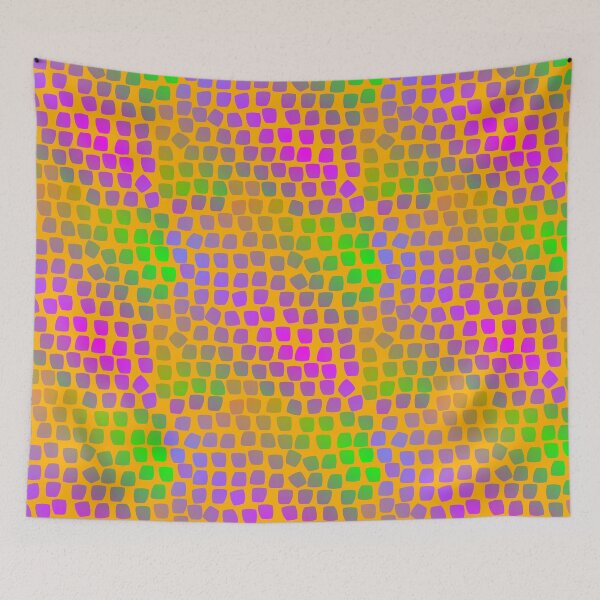 Item preview, Candy Leopard Multicolored on Yellow Orange 5748 designed and sold by Art in My Loft.