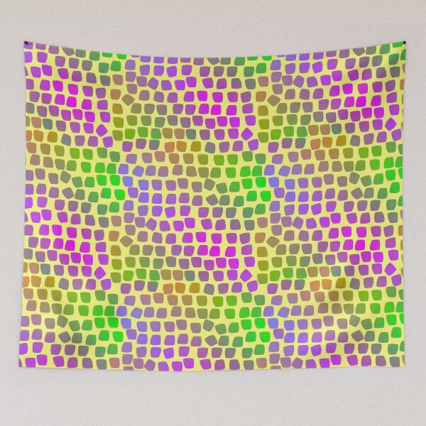 Item preview, Candy Leopard Multicolored on Yellow 5748 designed and sold by Art in My Loft.