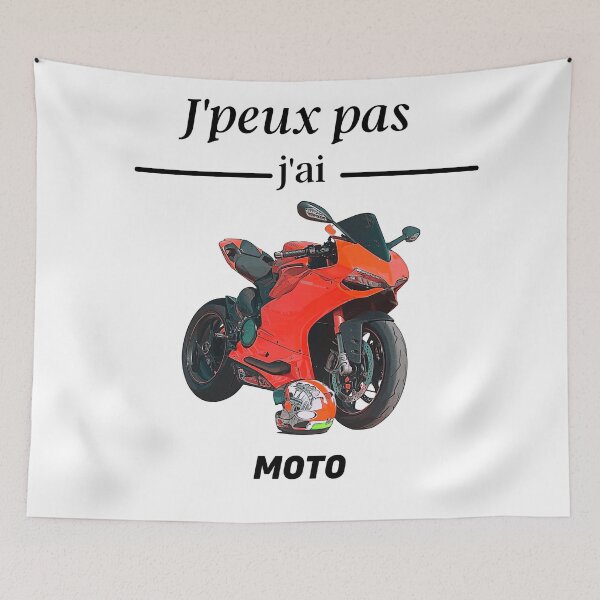 Aperçu de l'œuvre J'peux pas j'ai moto créée et vendue par nicodrt.