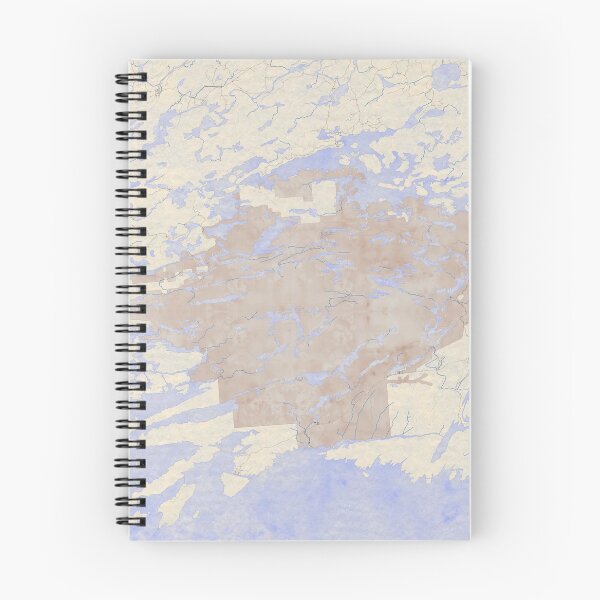 Item preview, Killarney Provincial Park Water Colour Map designed and sold by LCco.