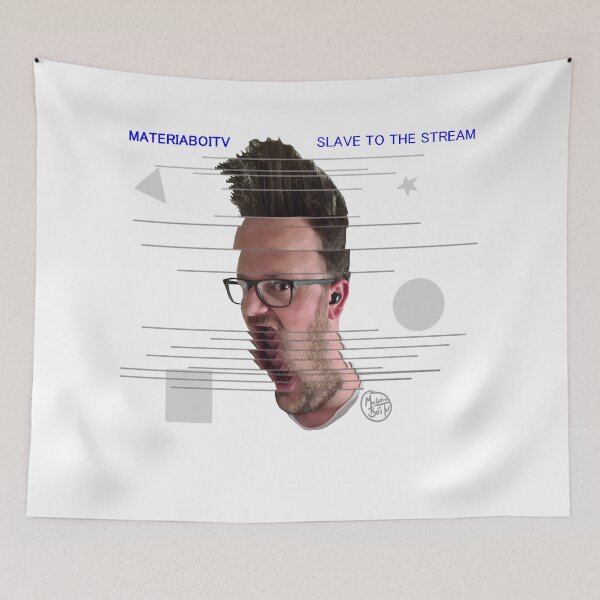 Item preview, Slave to the Stream - Materiaboi Merch designed and sold by connelcreativemedia.