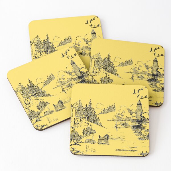 Item preview, Vida de la naturaleza con fondo amarillo designed and sold by MIRORA.