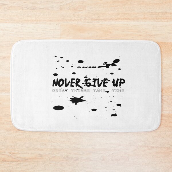 Item preview, Nover give up great things take time t-shirt  designed and sold by Frangi_Pane_ Magazine.