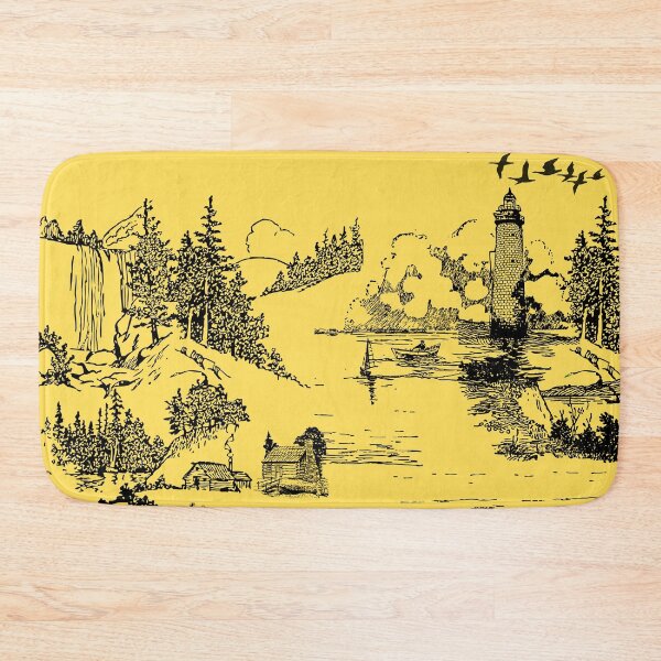Item preview, Nature life with yellow background designed and sold by MIRORA.