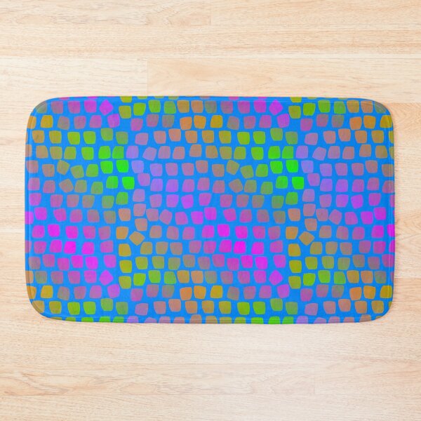 Item preview, Candy Leopard Multicolored on Medium Blue 5748 designed and sold by Art in My Loft.