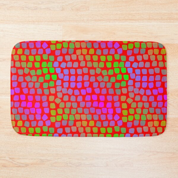 Item preview, Candy Leopard Multicolored on Red 5748 designed and sold by Art in My Loft.