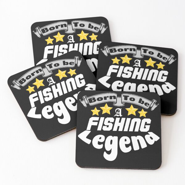 Item preview, Born To Be A Fishing Legend designed and sold by Sonatablue.