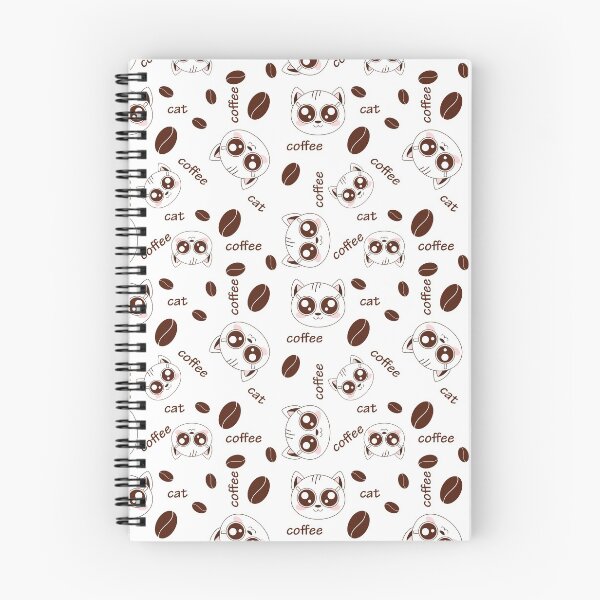 Item preview, cat and coffee designed and sold by happyartbymary.