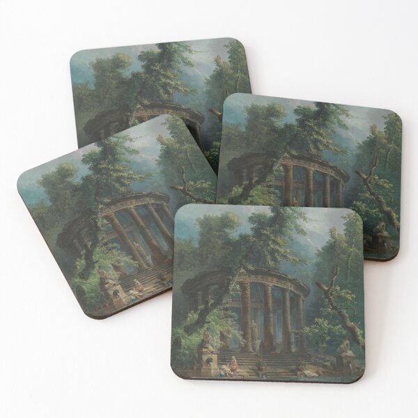 Item preview, The Bathing Pool (c. 1786), by Hubert Robert. designed and sold by Historical Paintings.
