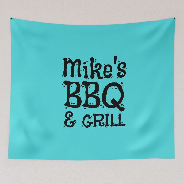 Item preview, Vintage Mike BBQ and Grill Typography  designed and sold by garniturex.