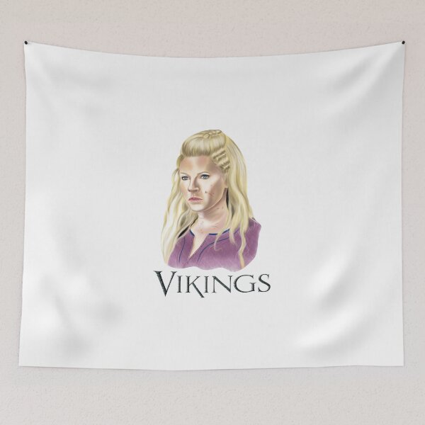 Item preview, Strong and beautiful viking woman drawing designed and sold by Noemi Falcó Ilustraciones.