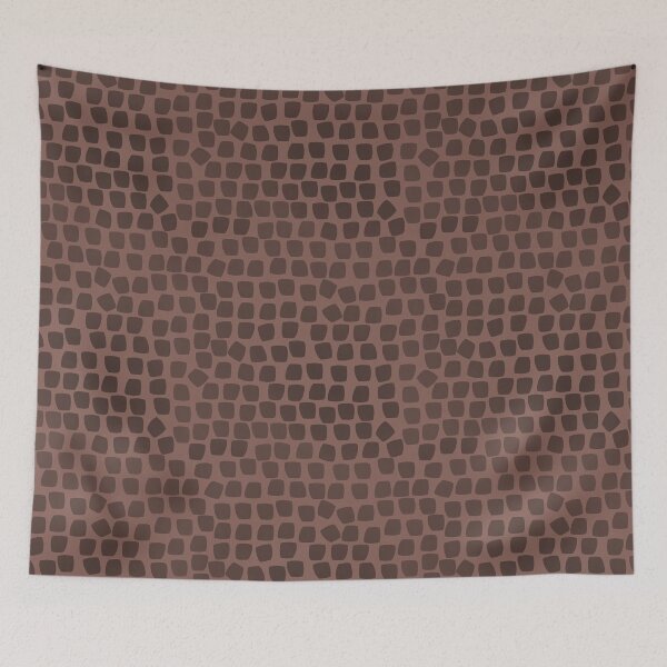 Item preview, Leopard Mosaic Deep Taupe designed and sold by Art in My Loft.