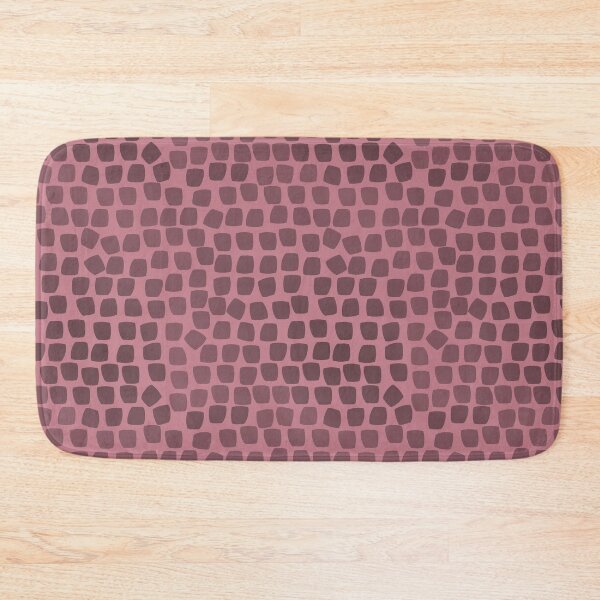 Item preview, Leopard Mosaic Deep Blush Pink designed and sold by Art in My Loft.