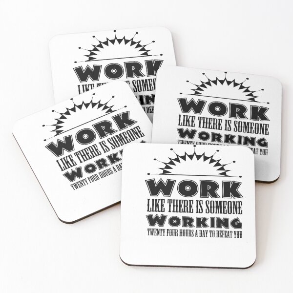 Item preview, Work like there is someone working twenty four hours a day to defeat you t-shirt  designed and sold by Frangi_Pane_ Magazine.