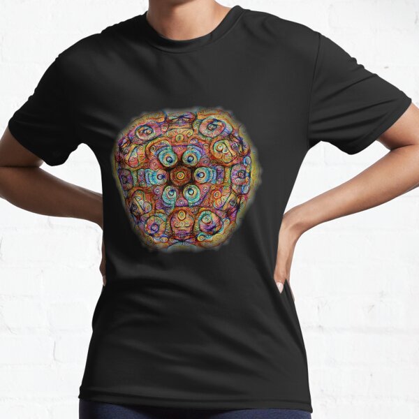 #DeepDreamed Amulet Active T-Shirt