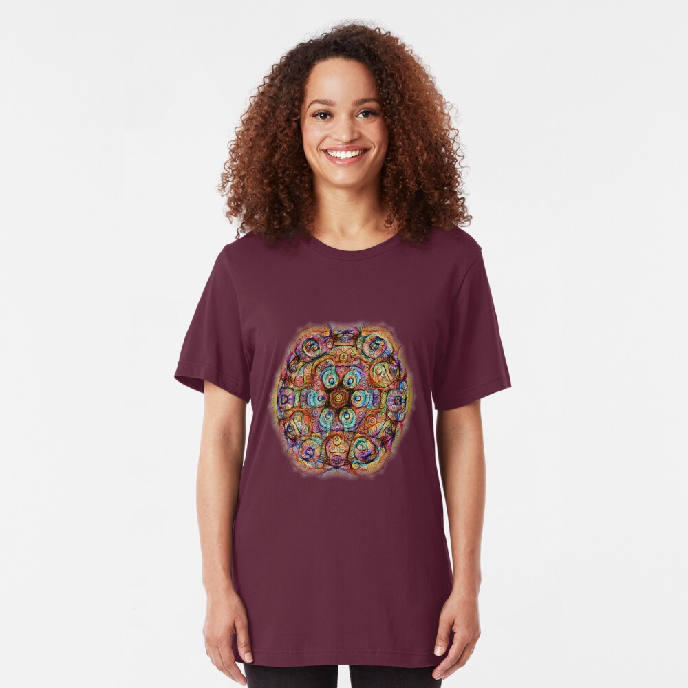 #DeepDreamed Amulet Slim Fit T-Shirt