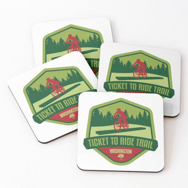 Item preview, Ticket to Ride Trail - Washington State designed and sold by Moritz Schwäble.