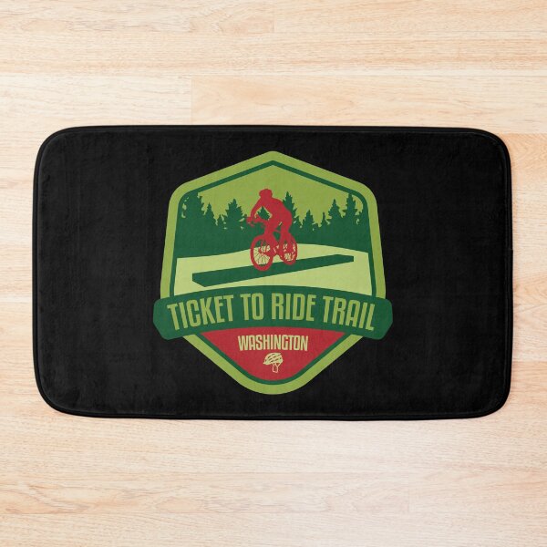 Item preview, Ticket to Ride Trail - Washington State designed and sold by Moritz Schwäble.