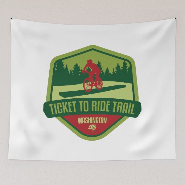 Item preview, Ticket to Ride Trail - Washington State designed and sold by Moritz Schwäble.