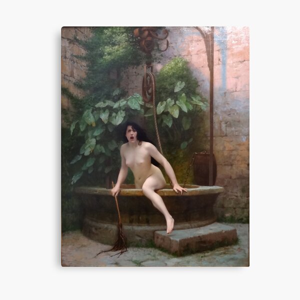 Item preview, Truth Coming Out of Her Well to Shame Mankind, by Jean-Léon Gérôme.  designed and sold by Historical Paintings.
