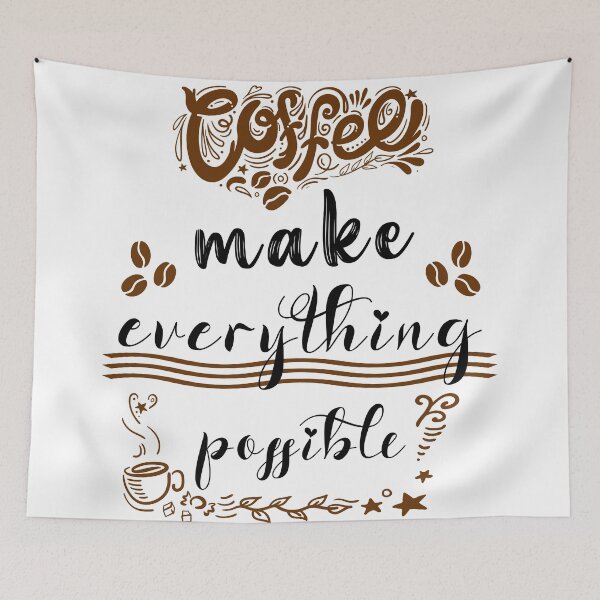 Item preview, Coffee Make Everything Possible 2nd Version designed and sold by zakariadesigner.