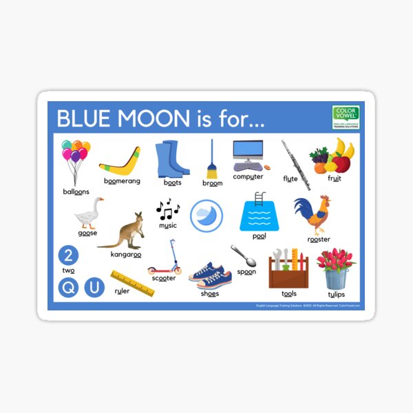 Item preview, BLUE MOON is for... designed and sold by ColorVowel.