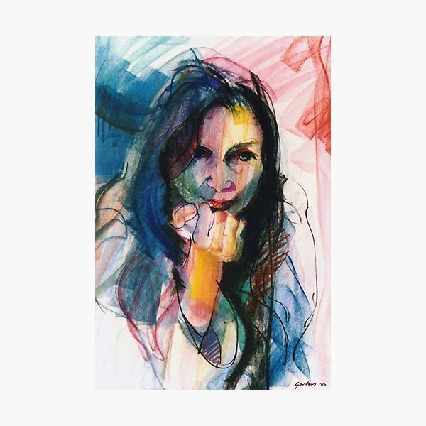 Janine in Pastel Photographic Print
