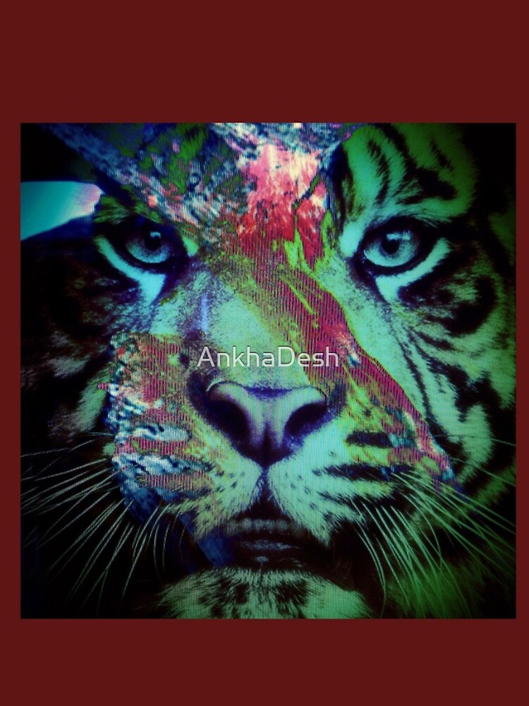 Thumbnail 4 of 4, iPhone Case, Tiger_8616 designed and sold by AnkhaDesh.