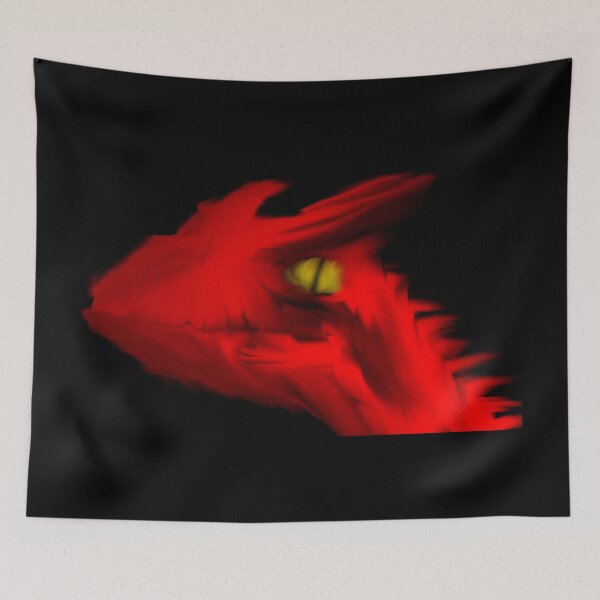 Item preview, SLAY YOUR DRAGONS_Red Greater Dragon designed and sold by SelfUpgrade.