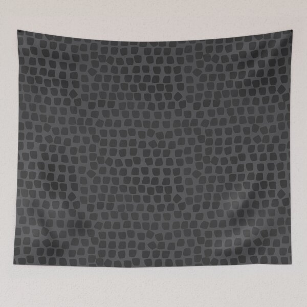 Item preview, Leopard Mosaic on Medium Grey designed and sold by Art in My Loft.