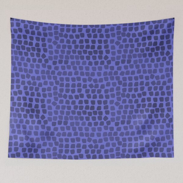 Item preview, Leopard Mosaic on Blue Violet designed and sold by Art in My Loft.
