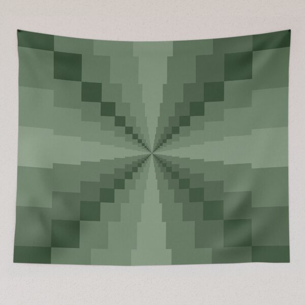 Item preview, Green gradient block pattern designed and sold by BLMcreations.