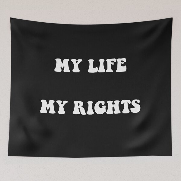 Item preview, MY LIFE MY RIGHTS designed and sold by EverSmile.